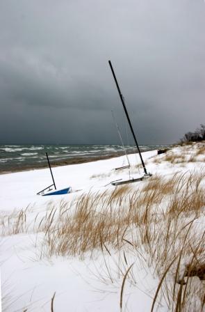 Beached in Winter